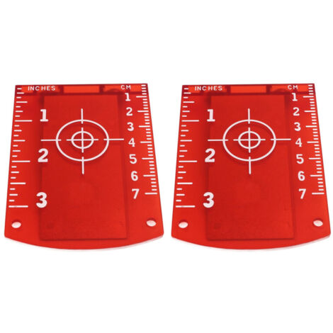 Nivel magnético con reflector infrarrojo de pared (paquete de 2)