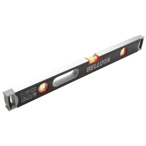 Nivel medic tubular 040cm magn 3 burbujas alu bellota