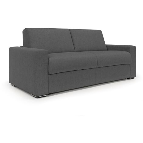 Nixon Divano letto c/mat. H 20 cm 200 cm (mat. 140x197) Antracite