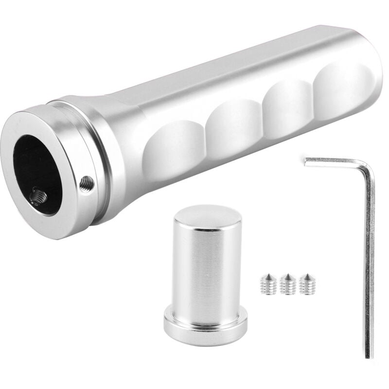 Image of NIZUUONE Universal Handbremsabdeckung Anti-Rutsch-Schutz (A (silber)).