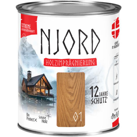 NJORD Extreme Holzimpragnierung (01) Nordische Kiefer - 0,75L