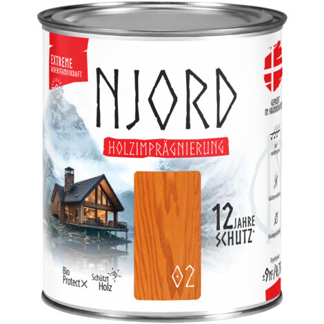 NJORD Extreme Holzimpragnierung (02) Nordische Eibe - 0,75L