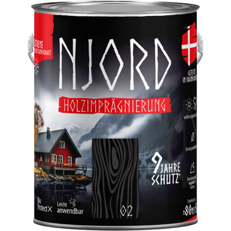 NJORD Holzimpragnierung (02) Polarnacht - 5L