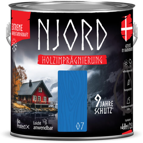 NJORD Holzimpragnierung (07) Wolkenloser Himmel - 2,5L