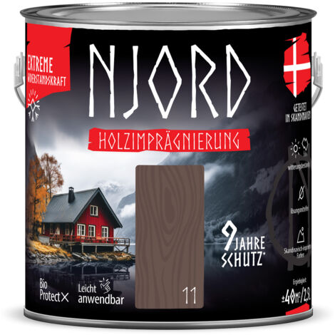 NJORD Holzimpragnierung (11) Wikingerboot - 2,5L