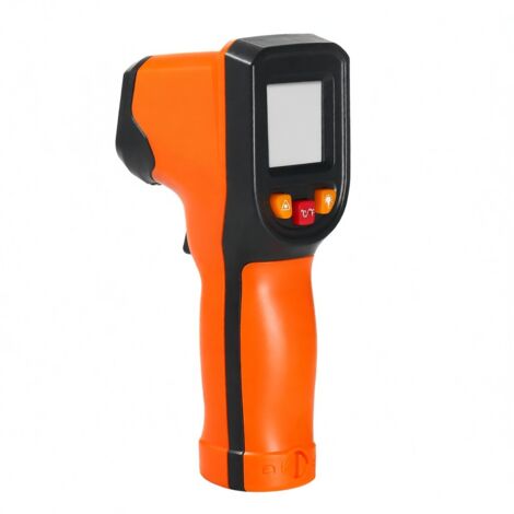 NJTY berührungsloses Infrarot-Thermometer, -50 bis 600 °C, einstellbarer Emissionsgrad, für industrielle, kulinarische und automobile Anwendungen, nicht-medizinisch