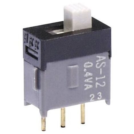 NKK Switches AS22AP AS22AP Interruttore a slitta 28 V DC/AC 0.1 A 2 x On / On 1 pz.