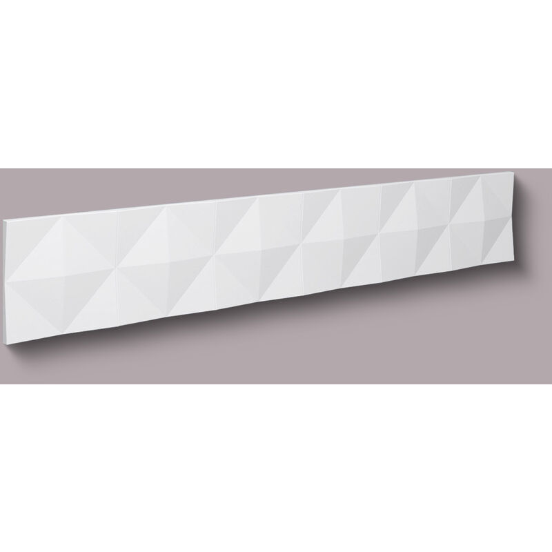 3d wall panel NMC pyramid arstyl Noel Marquet Wall panel Deco element contemporary design white 0,22 m2 - white