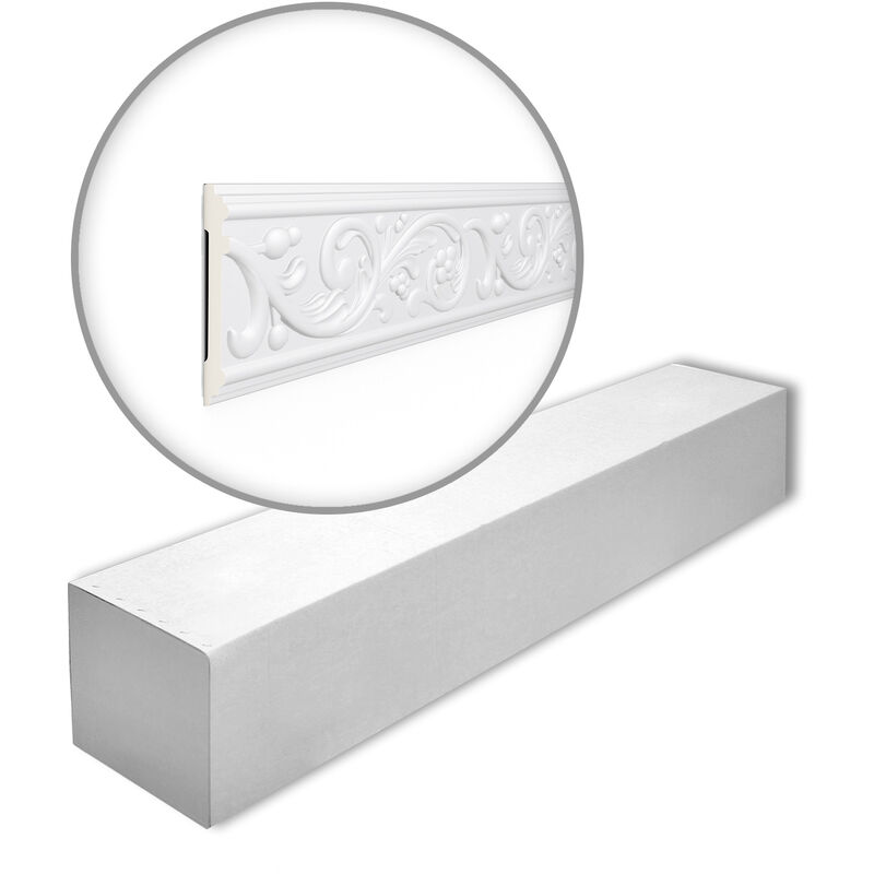 NMC - Z12-box arstyl Noel Marquet 1 Box 15 pieces Panel moulding contemporary design white 30 m