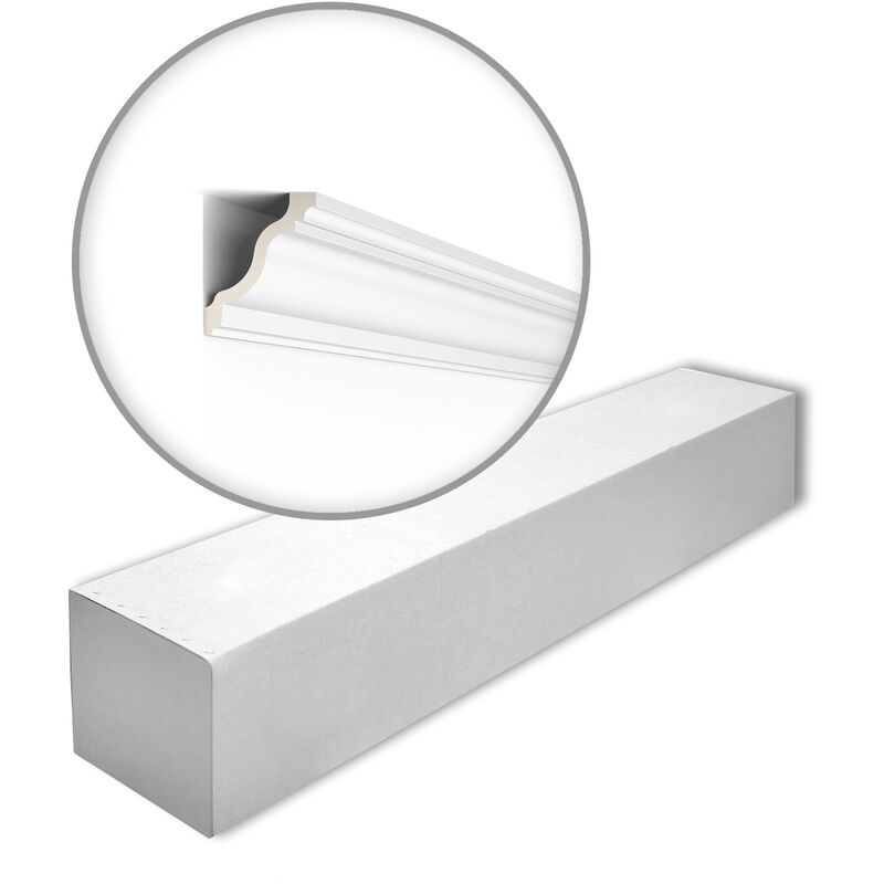 NMC - Z22-box arstyl Noel Marquet 1 Box 19 pieces Cornice moulding timeless classic design white 38 m - white