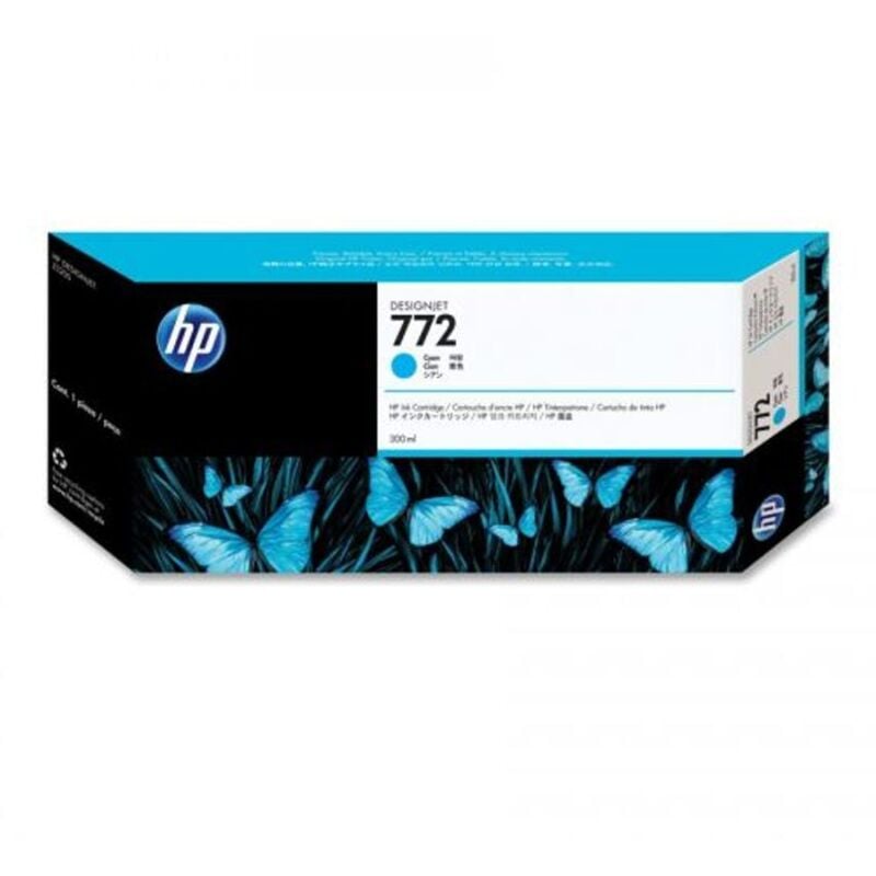 HP CN636A No 772 Cyan Ink - 300 ml