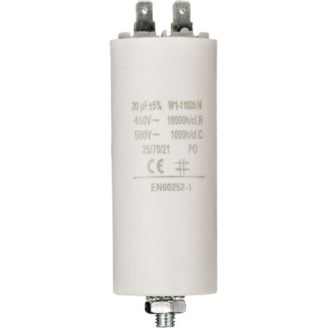 No Brand Kondensator 20.0uf / 450 v + Aarde