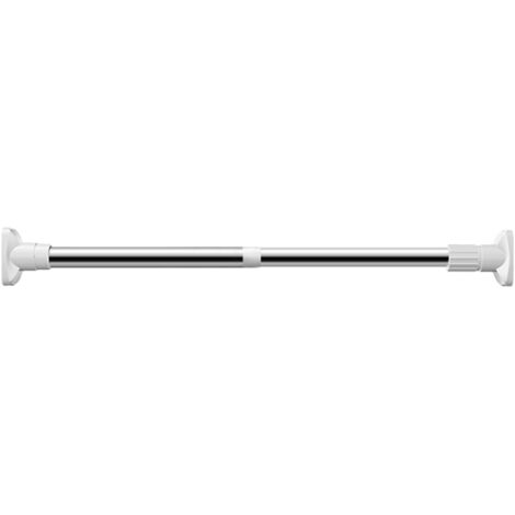 No Drilling Tension Curtain Rod 20 to 32 Inch Expandable Curtain Rod No Rust Bath Closet Hanging Pole for Windows or Shower Bathroom