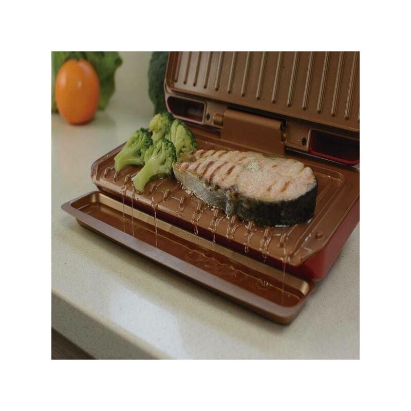 

No Fat Grill - Plancha eléctrica anti grasa 1.000W