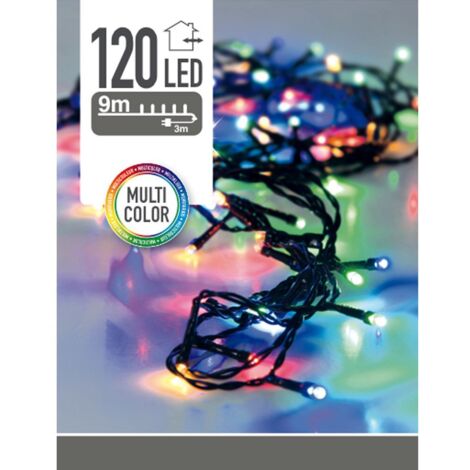 No-name Lichterkette mehrfarbig 9 Meter LED Weihnachten