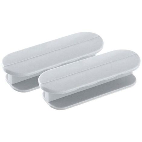 No Punch Balcony Window Handles - Grey, Patio Door Handles for Outdoor Use, Drawer Handles, Furniture Handles, Glass Door MUMU