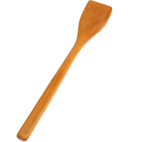 No Stick Wooden Spatula Turner Fried Shovel Cooking Kitchen Utensils Shovel (Light Wood Color)