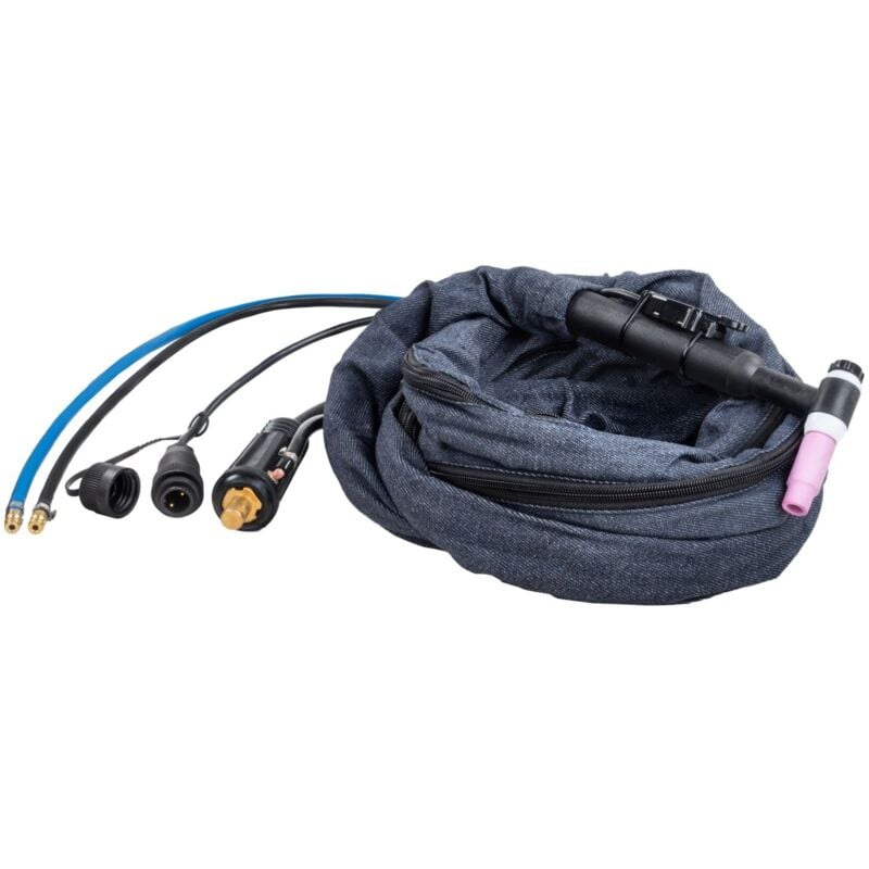 Portatorcia TIG con cavi da 4m e accessori 315A