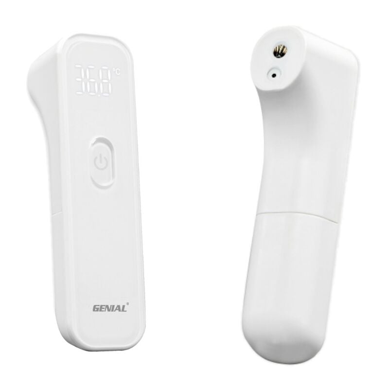 No-touch thermomètre frontal, thermomètre infrarouge numérique pour adultes et enfants, avec bébé thermomètre touchless