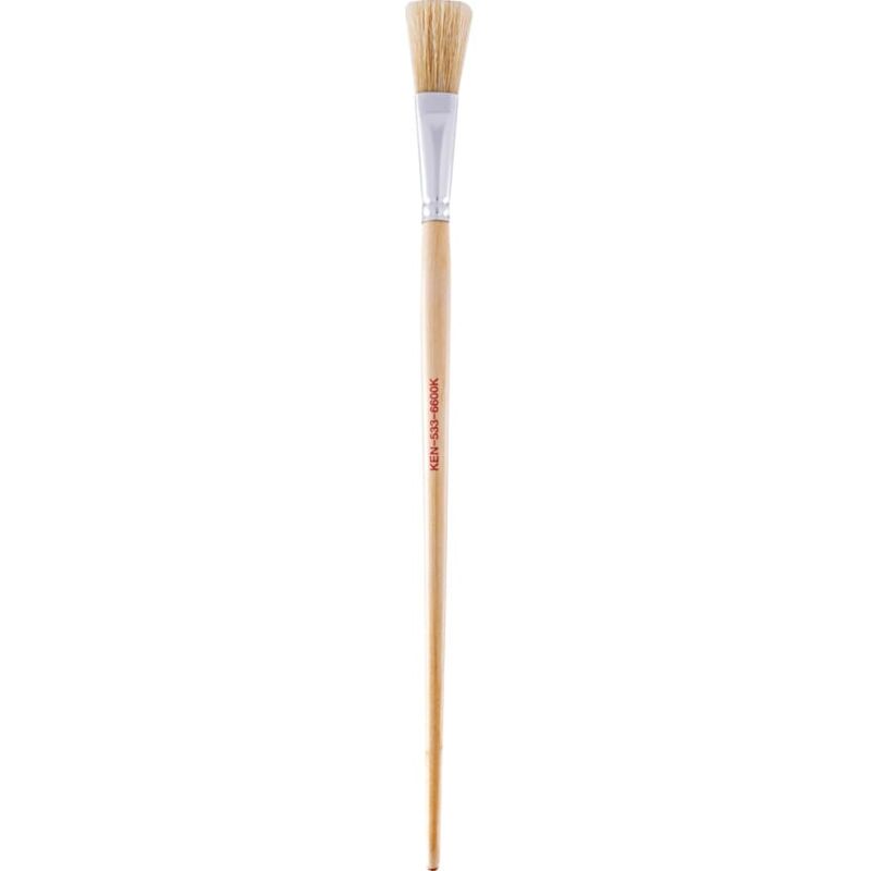 Kennedy Flat Fitch Brush, Natural Bristle, NO.10- you get 5