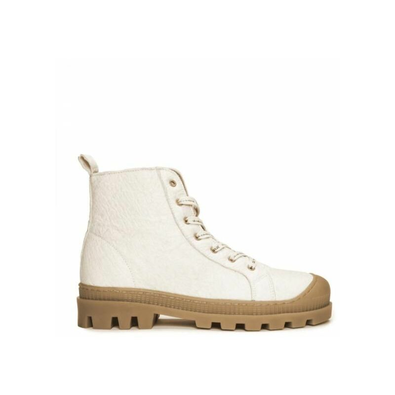 

Noah Piñatex bota vegana de caña alta White - NAE Vegan Shoes 38