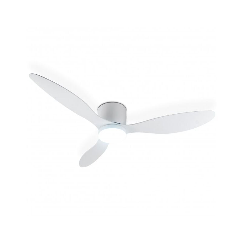 Noaton - 11132WW Ventilateur de plafond avec lumiere fornax blanc