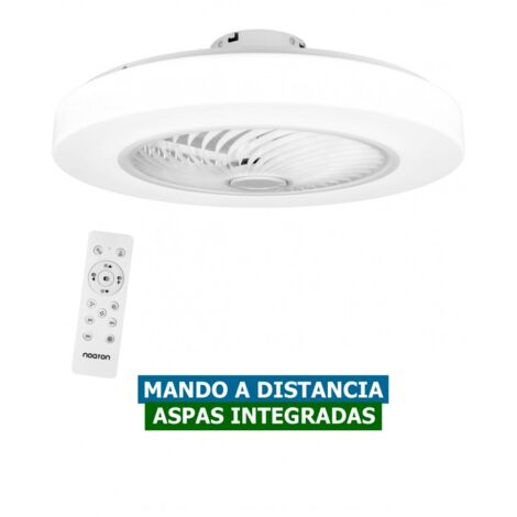Noaton 12058W TRITON Ventilateur de plafond sans pale / 58cm / Avec lumière LED et télécommande