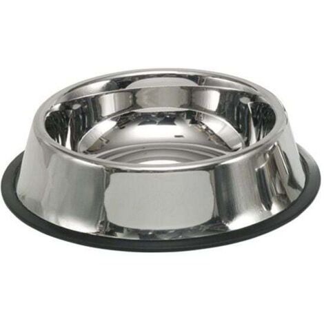 Nobby Edelstahlnapf rutschfest 450 ml 19cm Futter- & Trinknäpfe