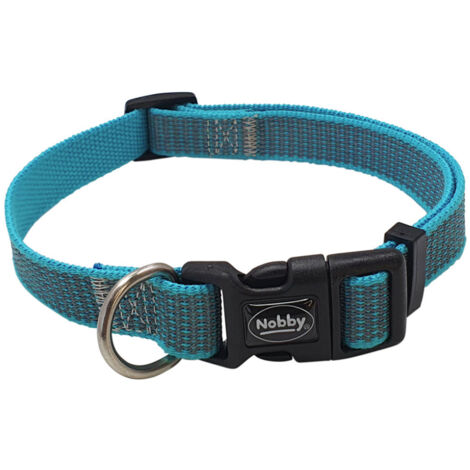 Nobby Halsband Full Reflect hellblau L-XL