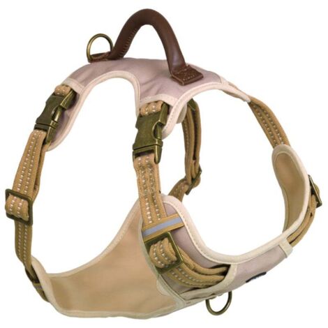Nobby Hundegeschirr Sporty mit Griff beige Brustgeschirr