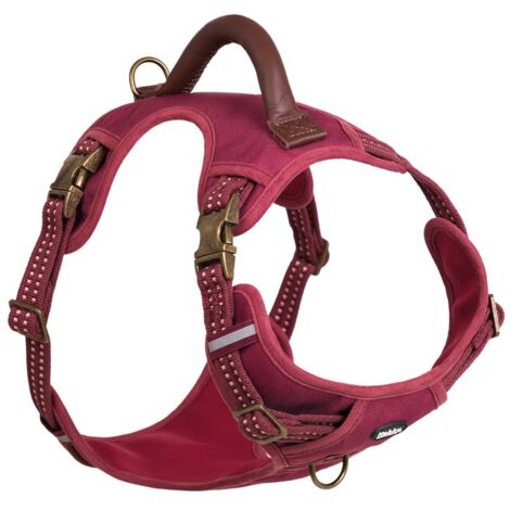 Nobby Hundegeschirr Sporty mit Griff rot Brustgeschirr