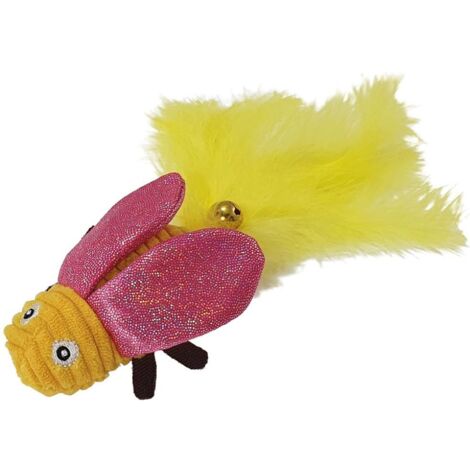 Nobby Käfer aus Stoff mit Catnip pink Mäuse & Fellspielzeug