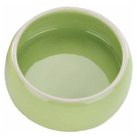 Nobby Keramik Futtertrog 250 ml grün für Hunde Zubehör