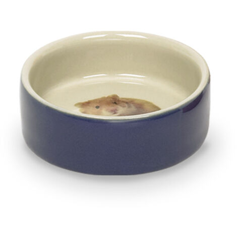 Nobby Keramikschale Hamster blau Ø 7,5 cm Napf