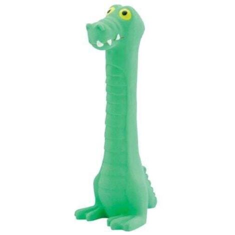 Nobby Latex Lulatsch Krokodil Latex, 18 cm Kauspielzeug