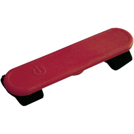 Nobby LED Silikon Sticker Flash rot Leucht-/ Sicherheitshalsband