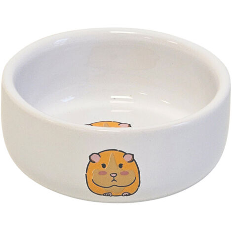 Nobby Nager Napf Keramik Hamster Ø 8 cm weiß