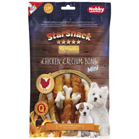 Nobby StarSnack Barbecue MINI Chicken Calcium Bone 113 g Knochen