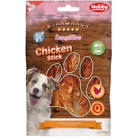 Nobby StarSnack Sensitive Hundeleckerli Barbecue Chicken Stick 113 g Soft-Snack