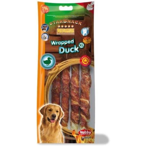 Nobby StarSnack Wrapped Duck 253 g Soft Snack