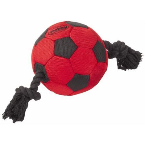 Nobby Taff Toy Ball mit Seil ca. 35 cm Tau/Zerrspielzeug