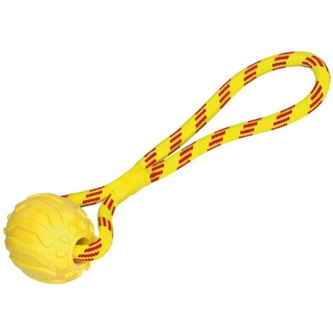 Nobby TPR Schaumball mit Seil 37 cm Ball