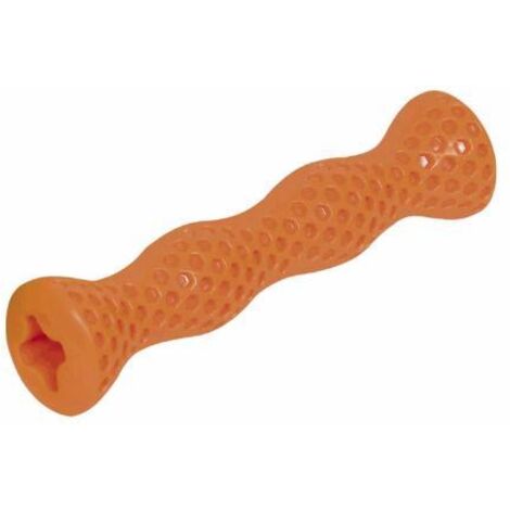 Nobby TPR Stick Wave orange 17,5 cm Kauspielzeug