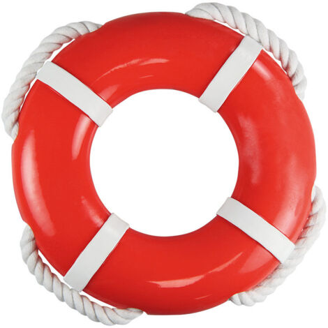 Nobby Wasserspielzeug TPR Rettungsring mit Seil Ø 15 cm Kauspielzeug