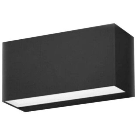 Nobile Brick 2X15W 3000K Antracita IP65 BA20/2A/3K/A Aplique LED