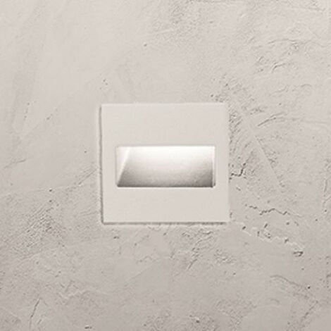 Nobile illuminazione ad incasso a parete 5w 3k ip65 230v bianco sl05/3k/w
