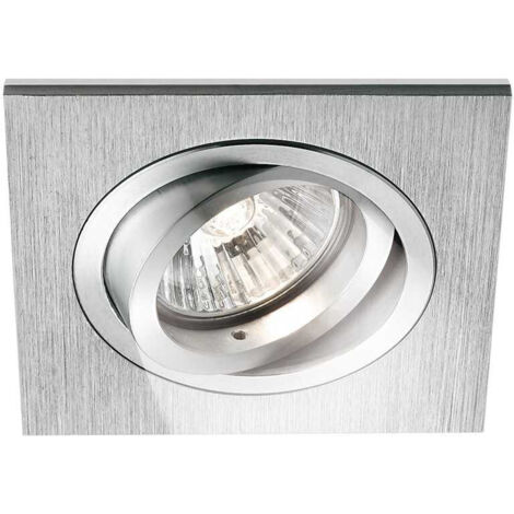 NOBILE ILLUMINAZIONE Nobile italia faretto orientabile incasso quadrato satinato 9088