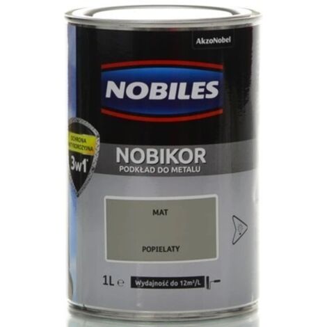 NOBILES PRIMAIRE ANTICORROSION NOBIKOR GRIS 1L - 5FANO.POP1.0