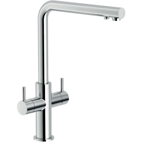 NOBILI Acquerelli miscelatore lavello bicomando acqua filtrata codice prod: AQ93823/3VCR