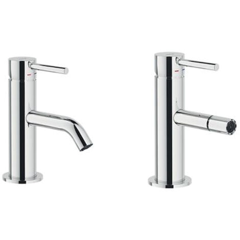 NOBILI Kit rubinetto monocomando Acquerelli lavabo - bidet codice prod: AQ93118/1CR AQ93119/1CR